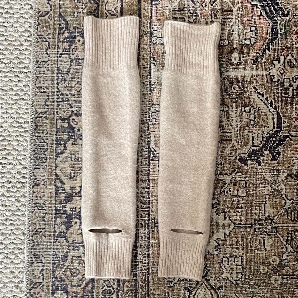 Garnet Hill 100% Cashmere Leg Warmers